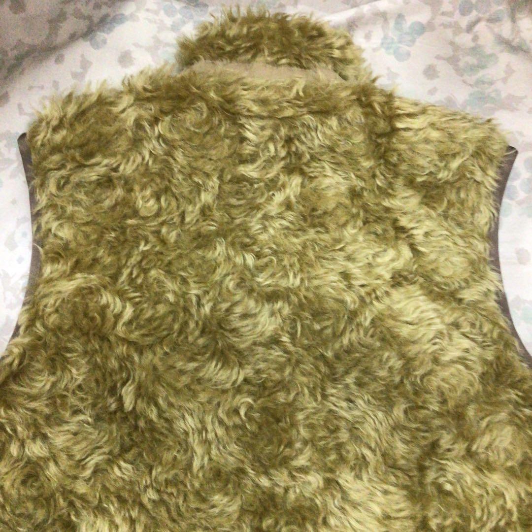 処分！シュタイフ アダムエロペ メンズ ボアベスト Mサイズ USED 限定