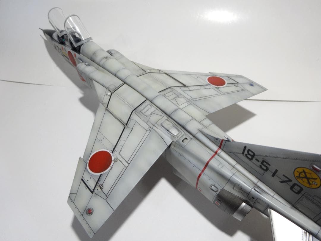 かずき☆ハセガワ1/48「三菱T-2」完成品