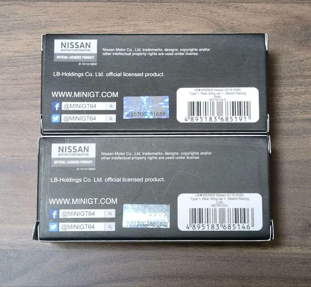 MINI GT LB★WORKS Nissan GT-R Martini