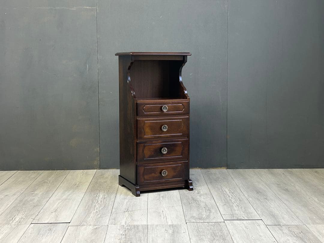 カリモク　karimoku コロニアル　4段チェスト　電話台　スタンド　IG