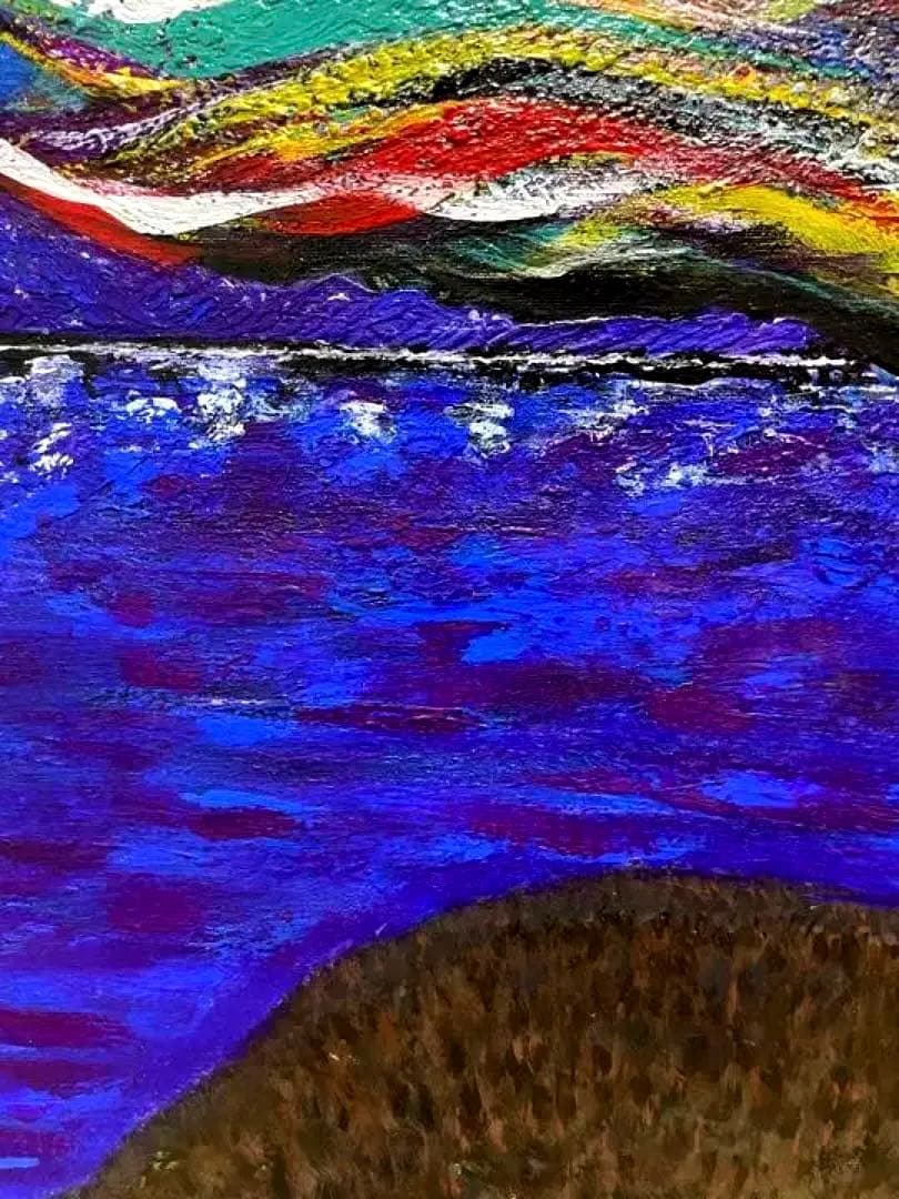 【◉永遠に】F30号　　souling_y アクリル画