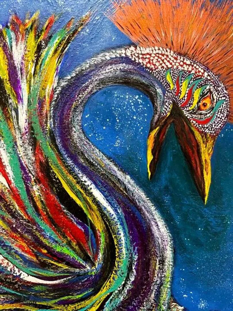 【◉永遠に】F30号　　souling_y アクリル画