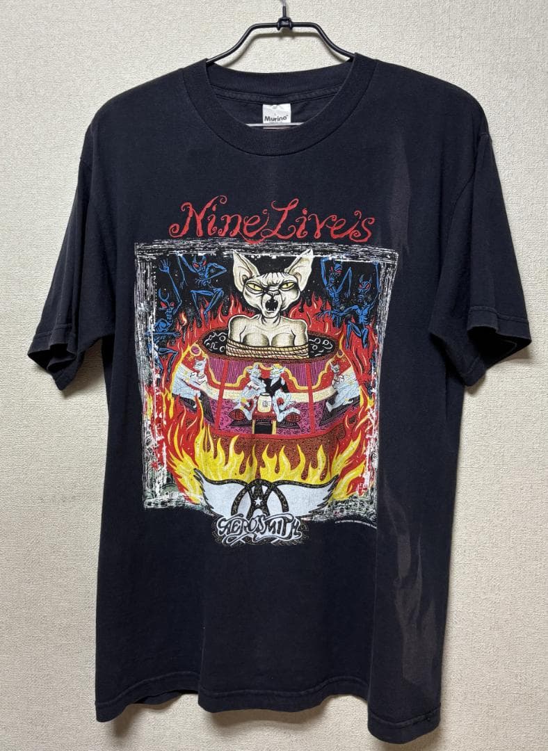 難あり)90's AEROSMITH ヴィンテージTシャツ エアロスミス