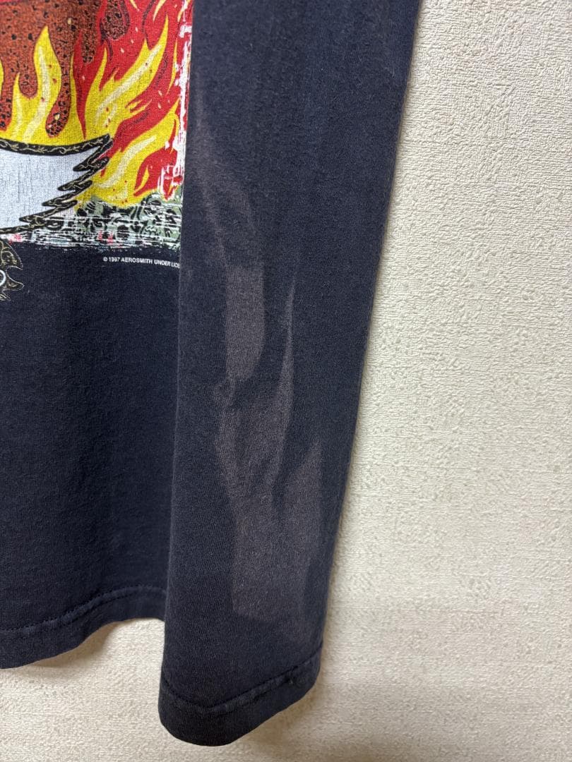 難あり)90's AEROSMITH ヴィンテージTシャツ エアロスミス