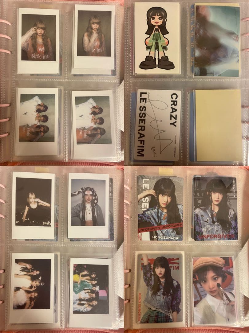 ルセラフィム ウンチェ トレカ うちわ アクスタ マスター バラ売り可最終値下げ