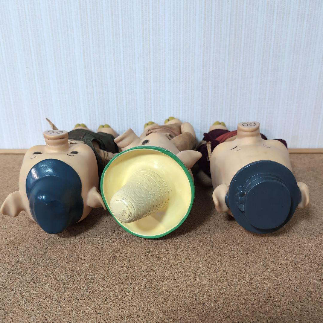 ブーフーウー　NHK 当時物　フィギュア 3体セット