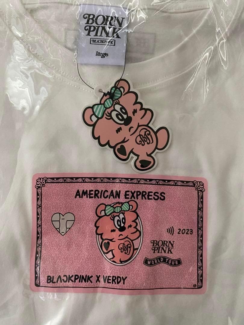 【限定品】Blackpink Verdy Tシャツ AMEX 限定 Lサイズ