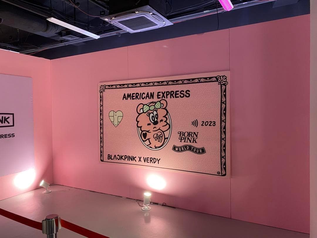 【限定品】Blackpink Verdy Tシャツ AMEX 限定 Lサイズ