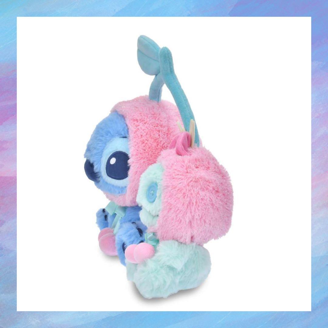 ディズニー スティッチ＆スクランプ ぬいぐるみ GLOSSY FRUITS