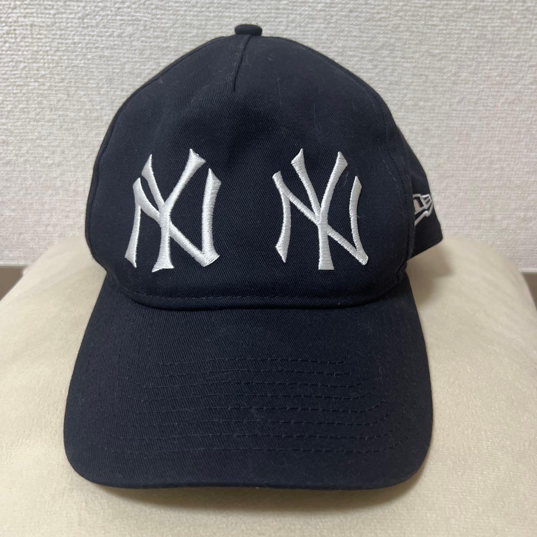 NEWERA ヤンキース ダブルロゴキャップ