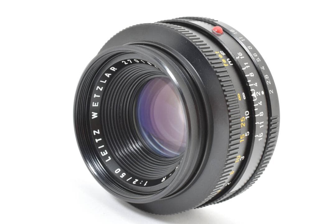 【美品】 LEICA SUMMICRON-R 50mm F2 3CAM #96