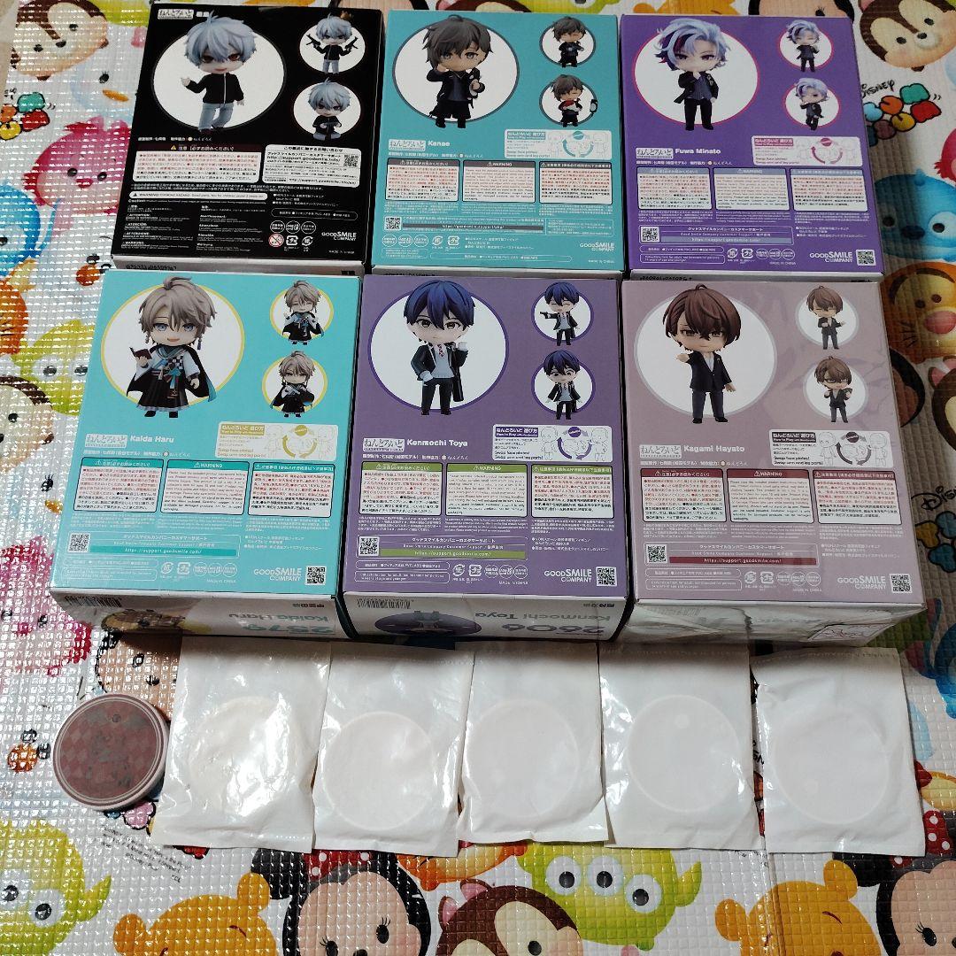 ねんどろいど　にじさんじ　葛葉　叶　不破湊　甲斐田晴　剣持刀也　加賀美ハヤト