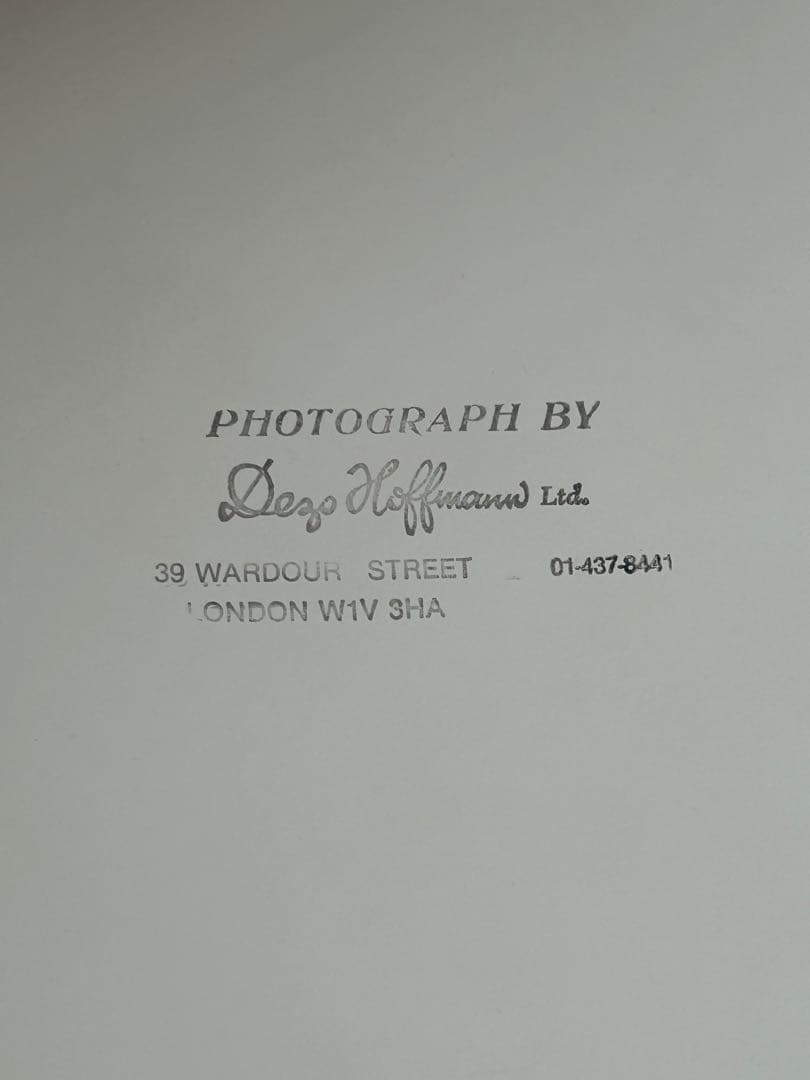 ビートルズ オリジナルプリント Dezo Hoffmann 限定200部 正規品