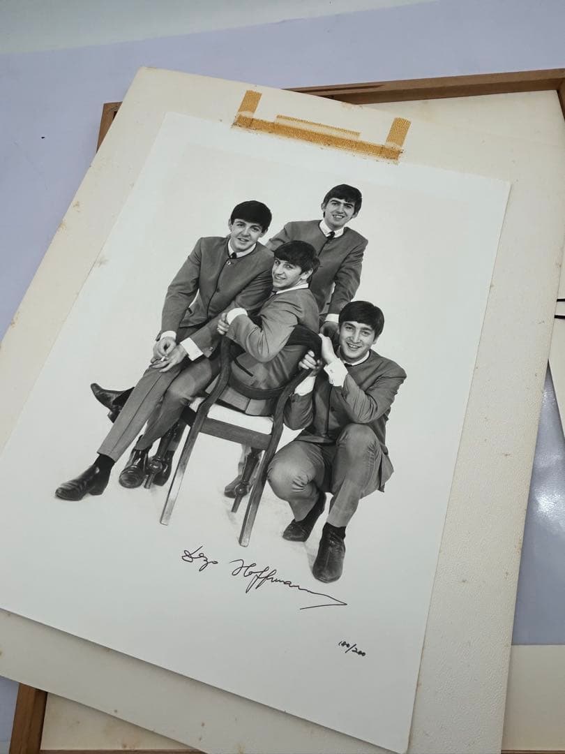 ビートルズ オリジナルプリント Dezo Hoffmann 限定200部 正規品