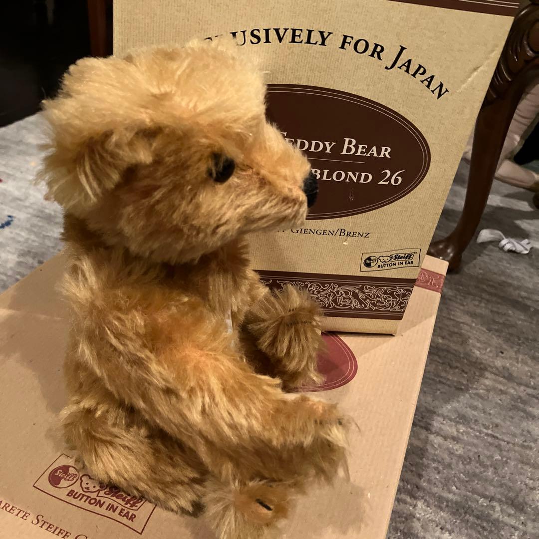 シュタイフ✨Japan Teddy Bear✨Classy Red Blond✨