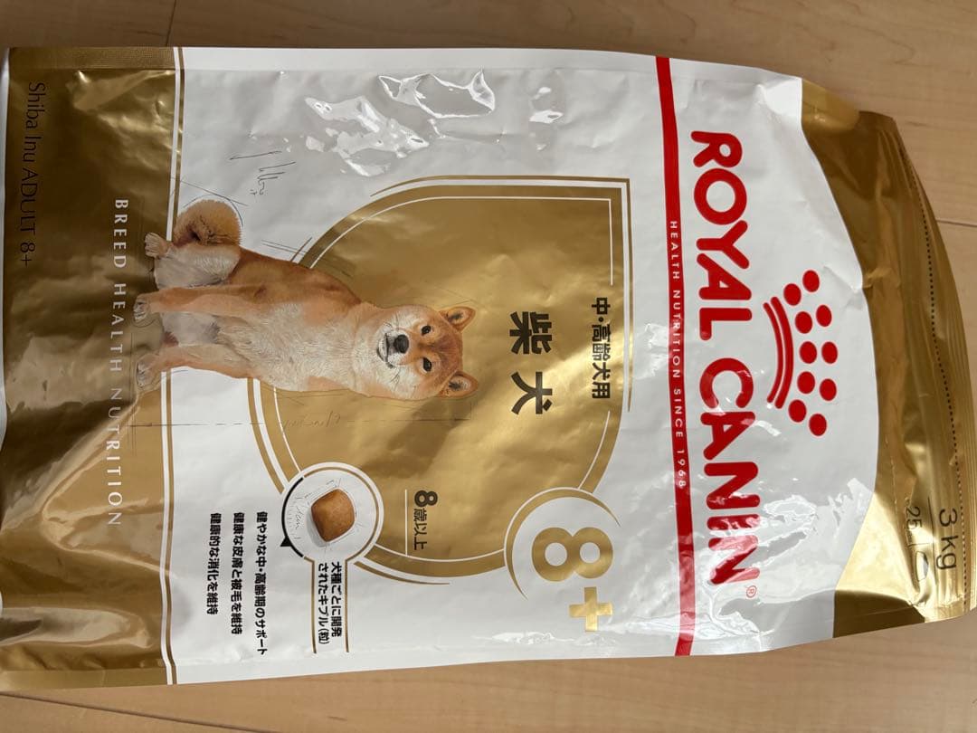  CANIN 柴犬用 ドッグフード 3kg ✖️2袋　中・高齢犬用