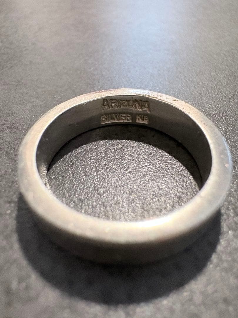 アリゾナフリーダム　太陽神　唐草　シルバーリング　美品