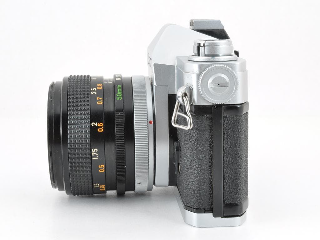 キヤノン FTb QL シルバー 後期 FD 50mm f1.4 SSC 動確認