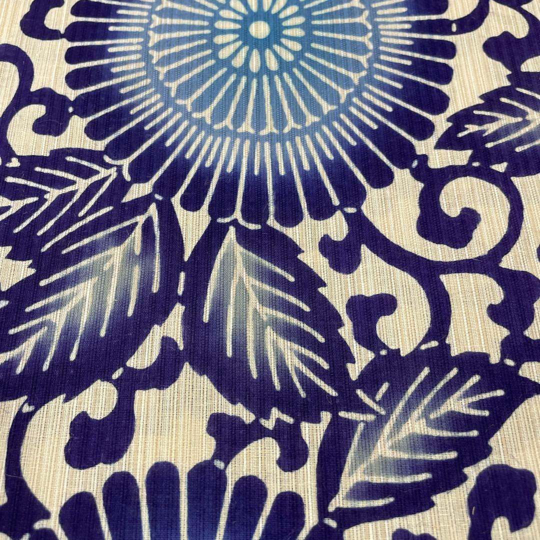 L*n様 新品 反物 本染 源氏物語 綿麻 ゆかた 浴衣 注染 和装 夏着物 呉