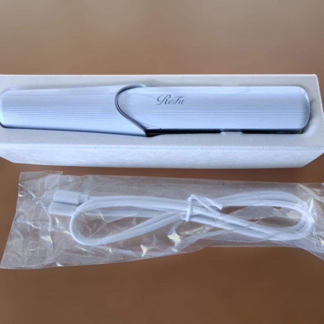 ReFa フィンガーアイロンST ホワイト 外箱　未使用