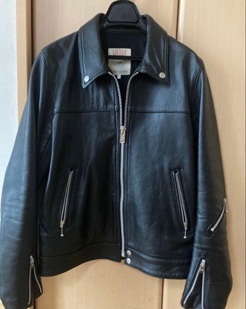 UNDERCOVER×BOUNTYHUNTER シングルレザーライダース