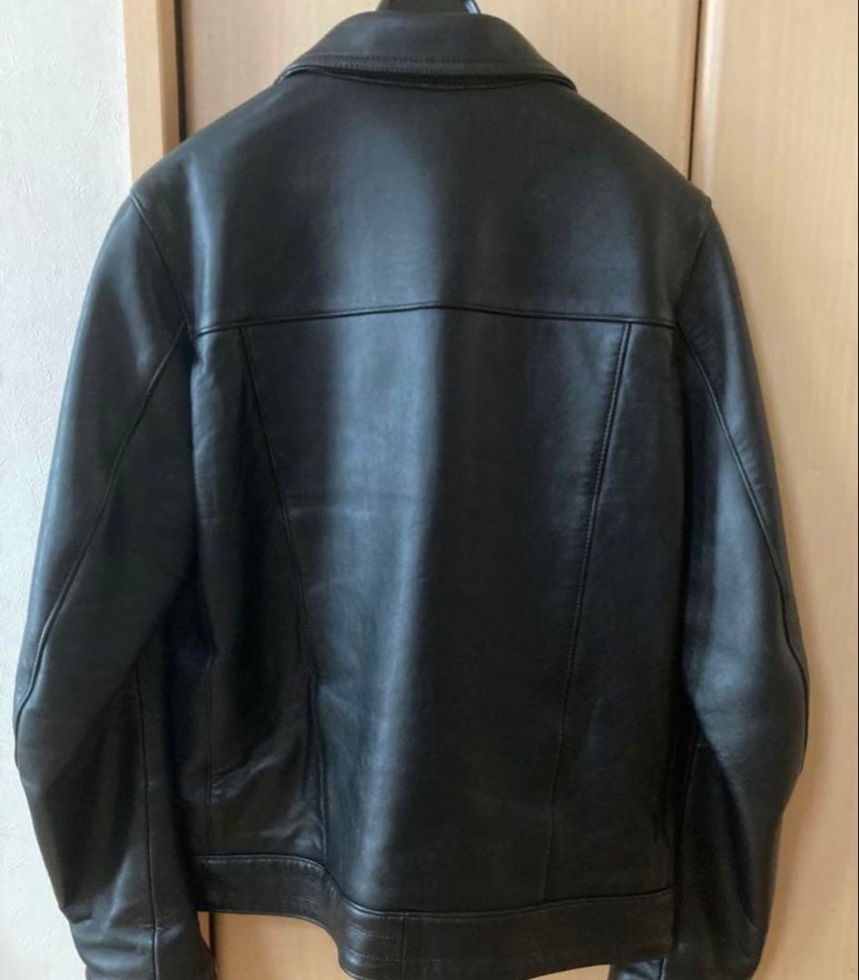 UNDERCOVER×BOUNTYHUNTER シングルレザーライダース