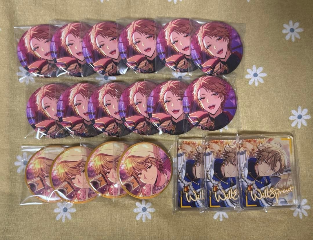 エリオス　スペカ　まねきねこ　缶バッジ　アニカフェ　コロッタ　ウィル