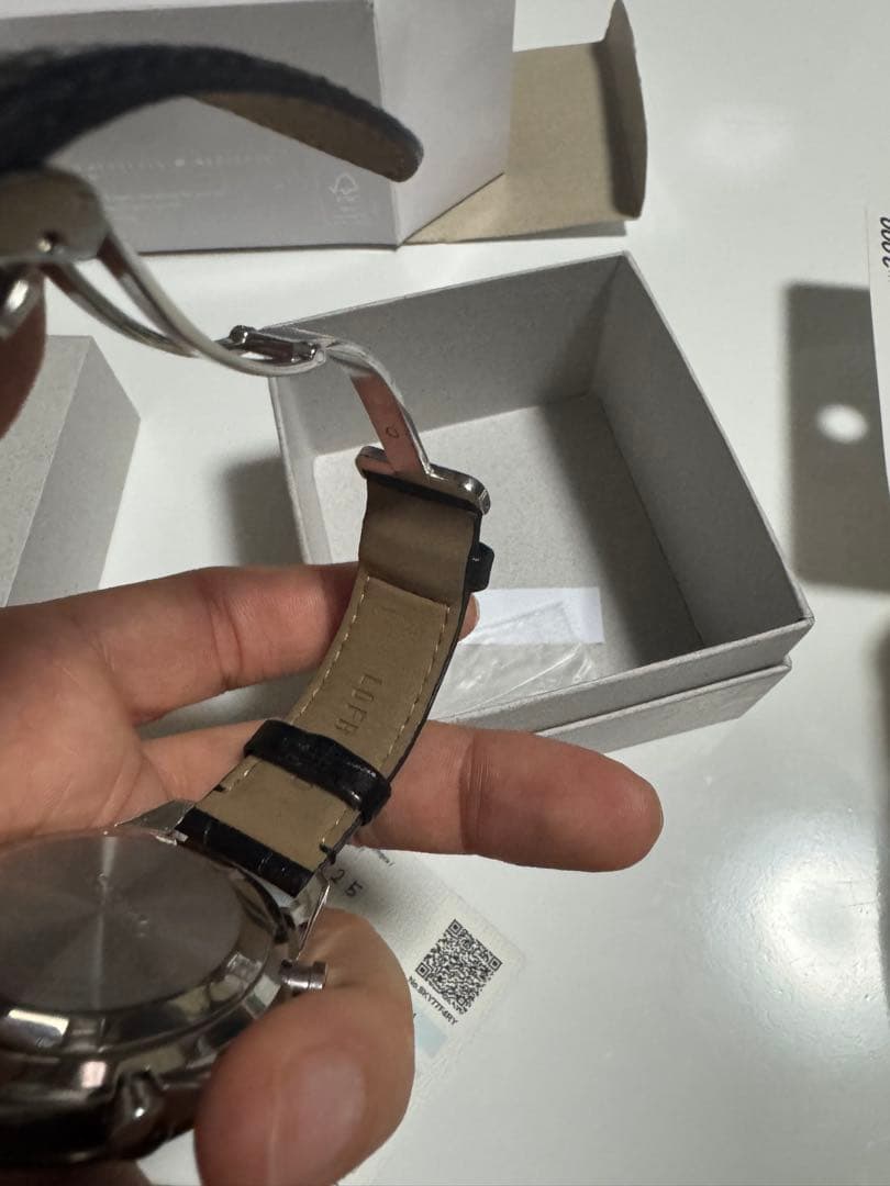 SEIKO 1/5秒クロノグラフ クオーツ 腕時計SBTR021