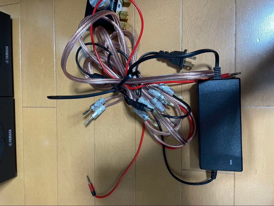 ヤマハ　スピーカー (ブラック) 2台1組 NS-BP200BP アンプセット