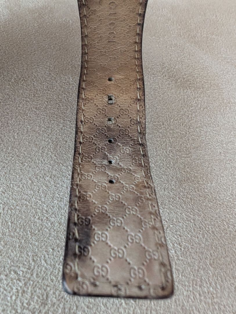 GUCCI バンデュー ブラウンレザー 時計