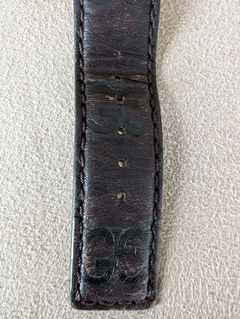 GUCCI バンデュー ブラウンレザー 時計