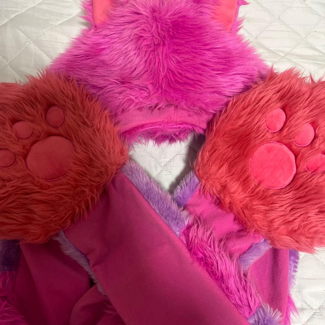 チャシャ猫マフラーキャップ