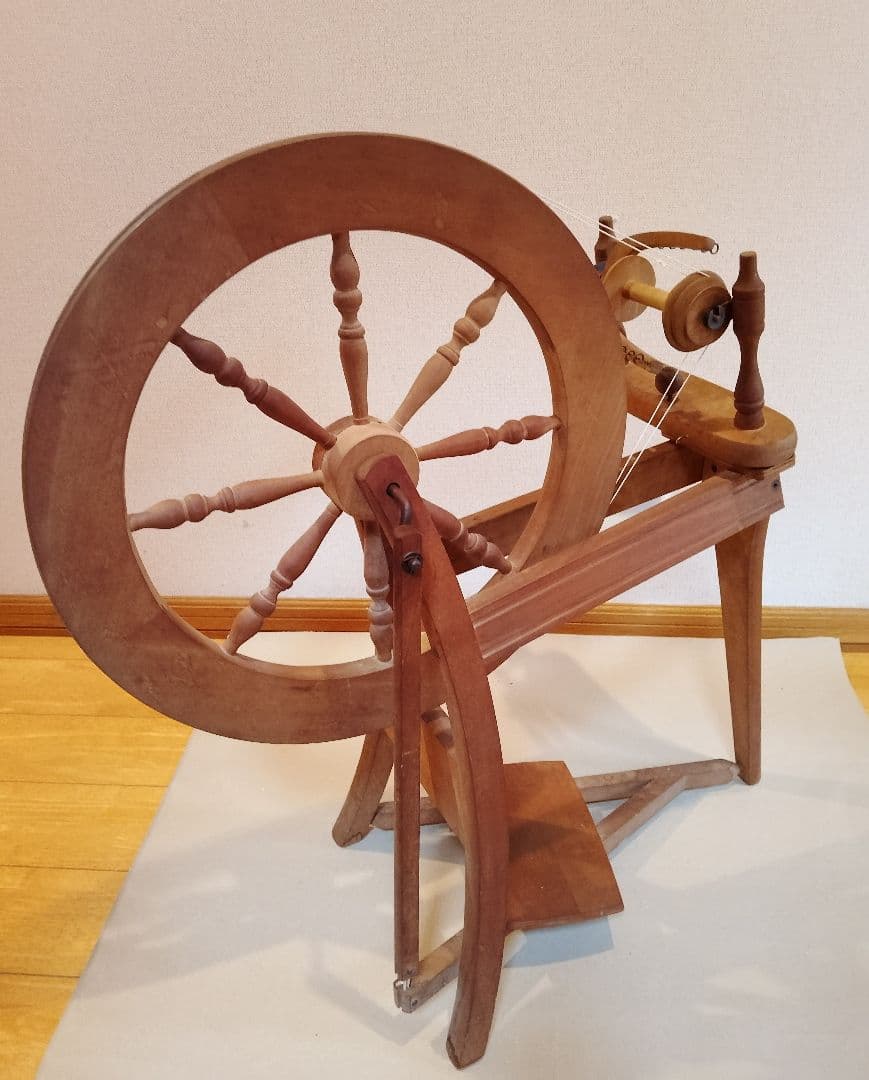 アシュフォード社 トラディショナル（ダブルドライブ）紡毛機 紡ぎ車