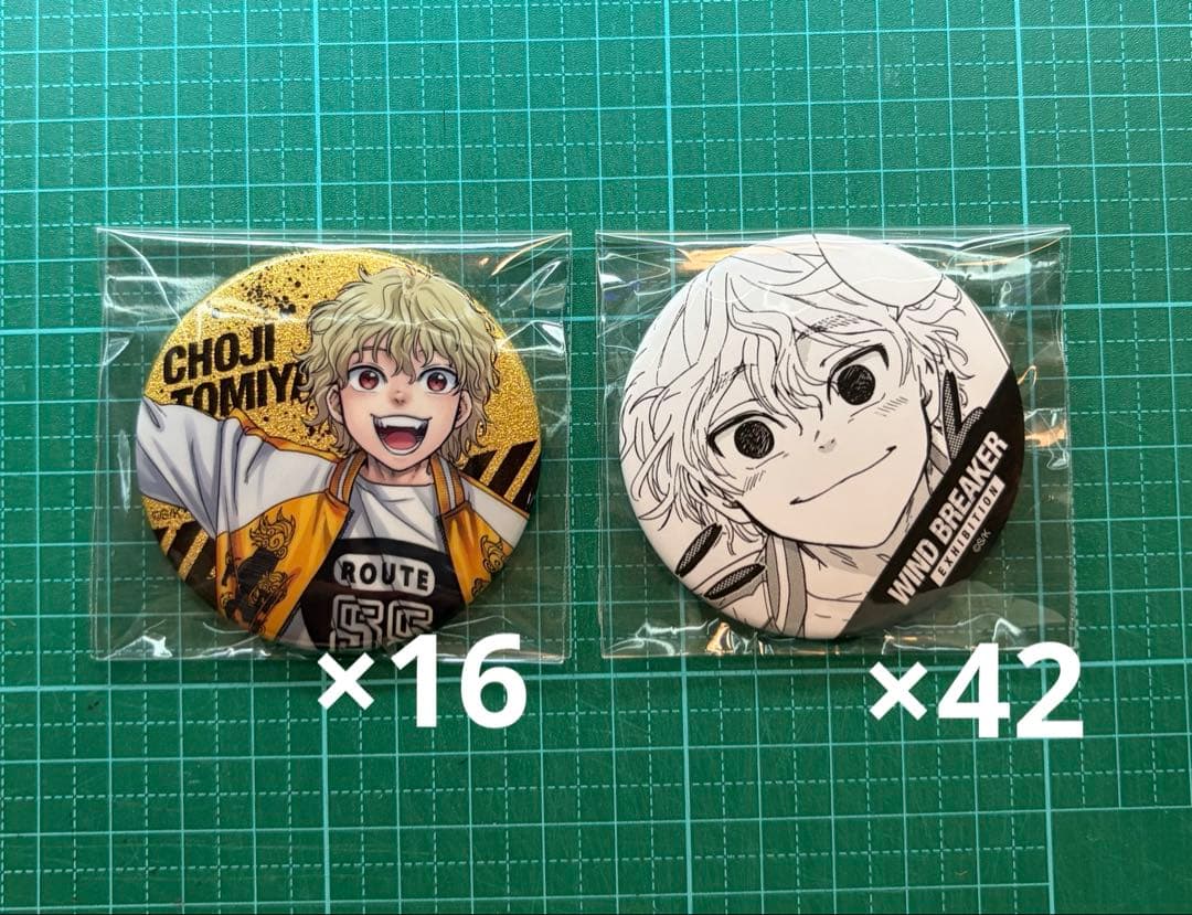 WIND BREAKER ウィンブレ 兎耳山丁子 缶バッジ