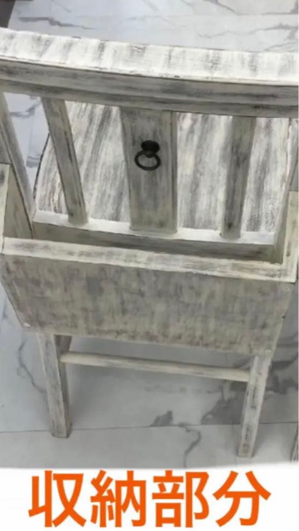 ホワイトシャビー♦️ヴィンテージ♦️サロン♦️店舗♦️希少デザイン♦️チャーチチェア