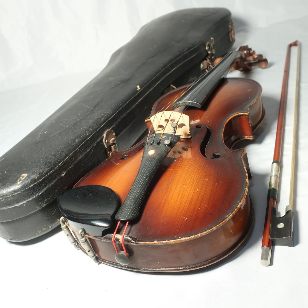 SUZUKI No.11 4/4 バイオリン 弓 ハードケース 付属 ビンテージ