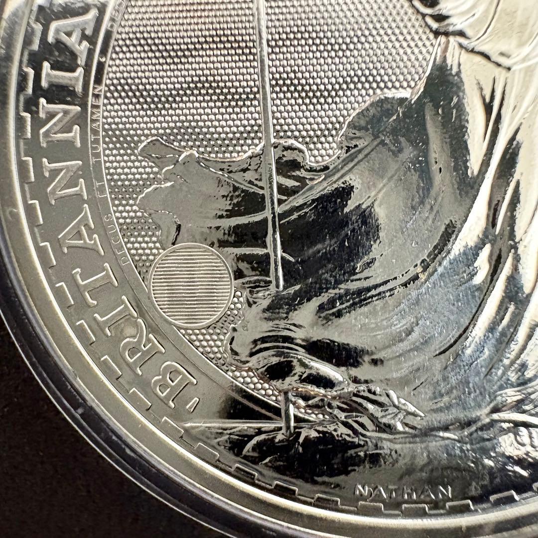 2021年 イギリス ブリタニア銀貨 1oz 999ファインシルバー
