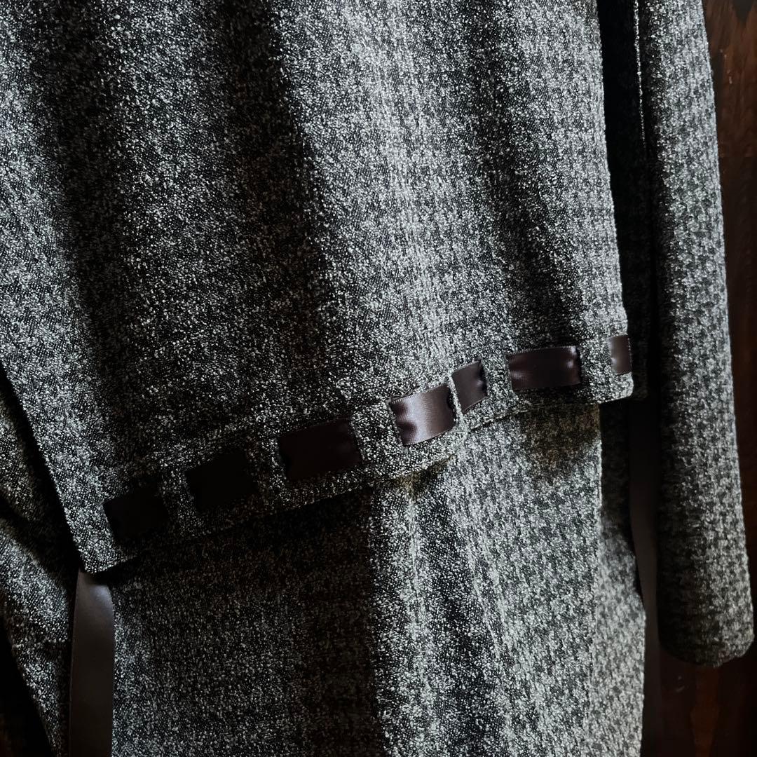 Sasquatchfabrix.パワーショルダー羽織　ジャケット　グレー