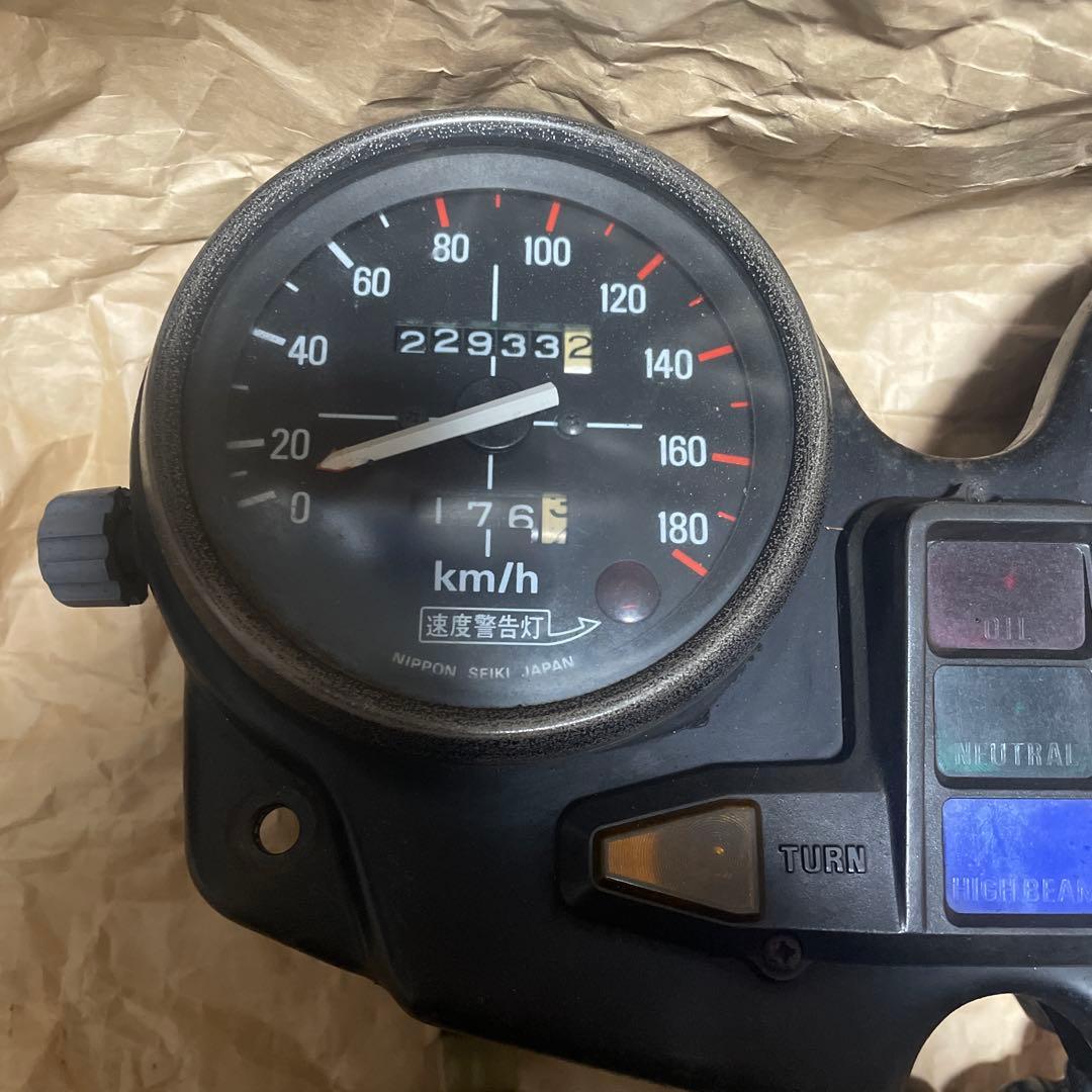 国内物『RC04』 CB750FC 純正メータースピードメーター タコメーター
