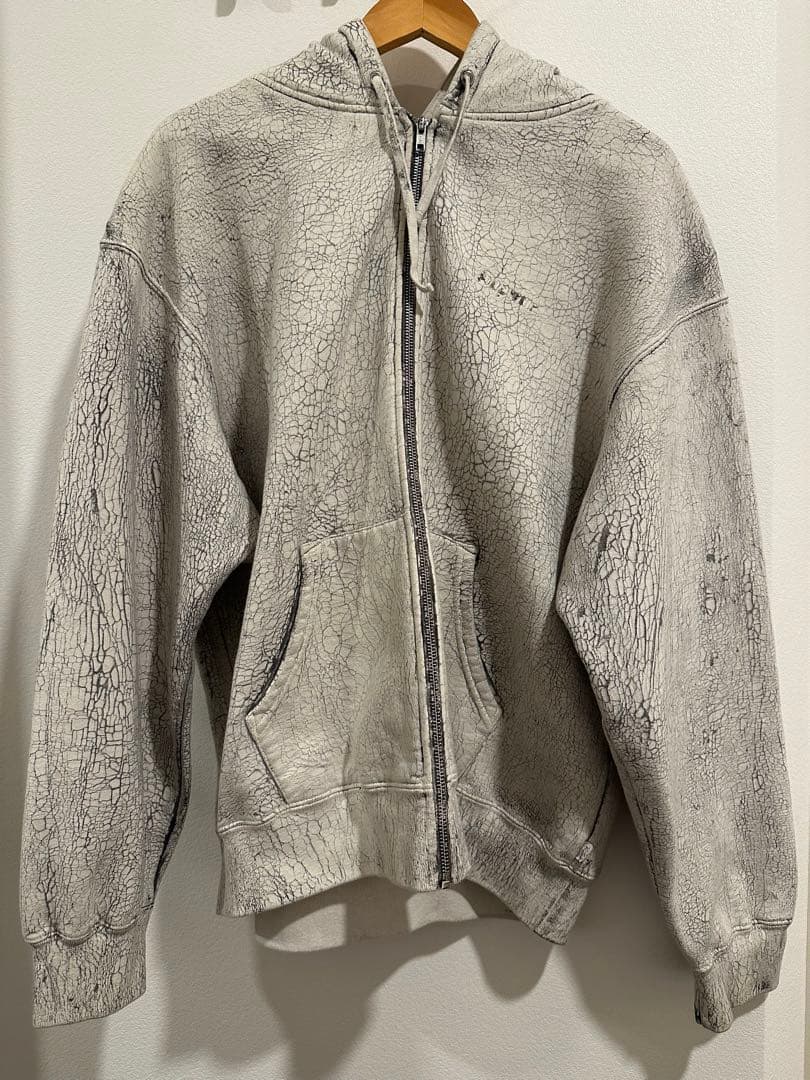 トップス Supreme Crackle Zip Up Hooded Sweatshirt