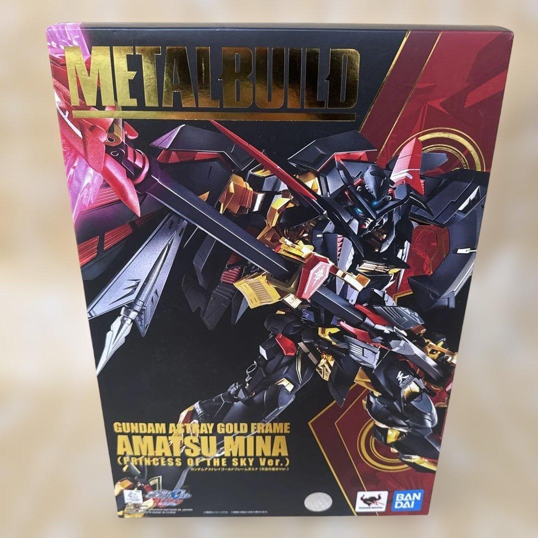 LBUILD ガンダムアストレイ　ゴールドフレーム　天ミナ　メタルビルド