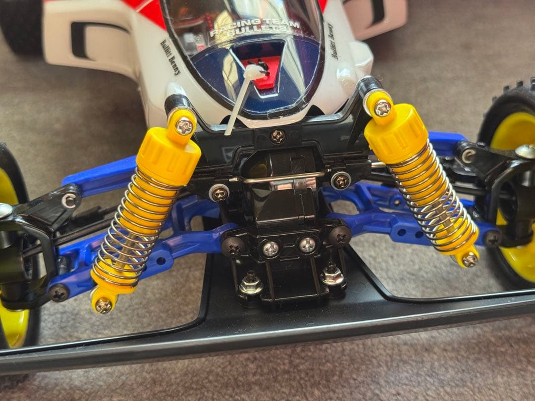 タミヤサンダーショットボディ搭載セイントドラゴン2021シャーシ、メカ・OP他付