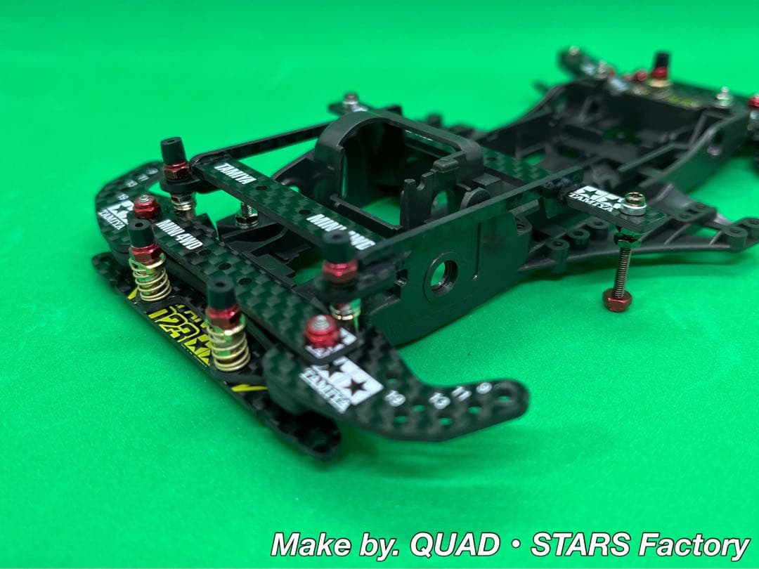 【ミニ四駆・FM-A用】2軸ATピボット＋1軸リヤアンカー　J-CUP2023