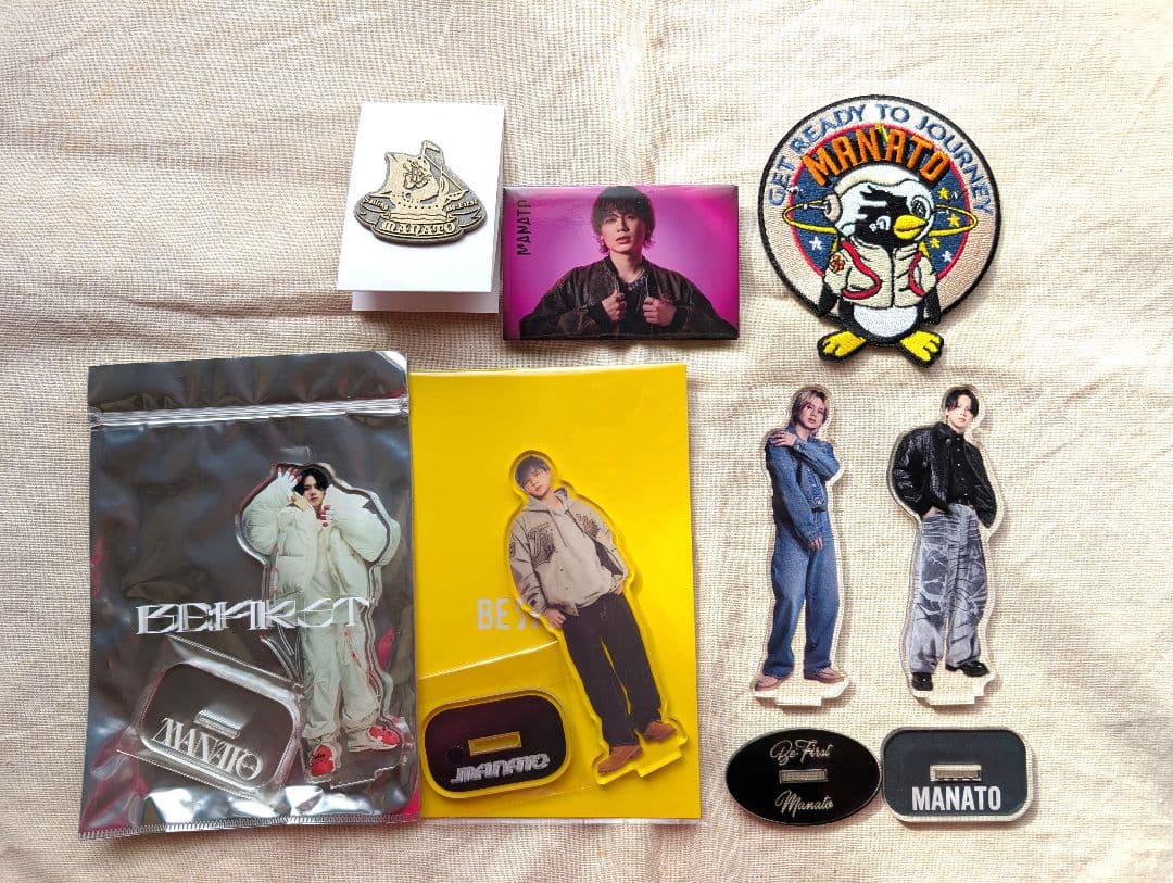 BE:FIRST　MANATO グッツまとめ売り