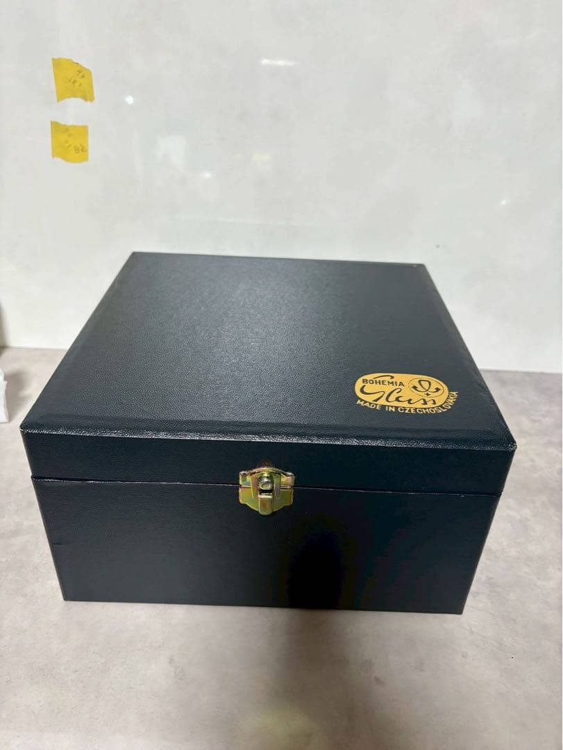 【希少】Bohemia Glass ボヘミアガラス ピエロ デキャンタ ケース付