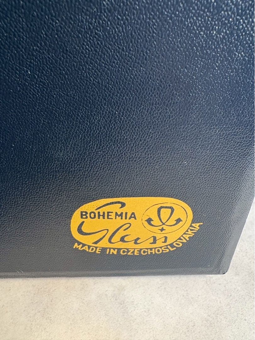 【希少】Bohemia Glass ボヘミアガラス ピエロ デキャンタ ケース付