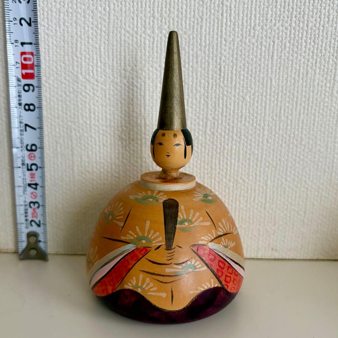 鳴子系　松谷伸吉　雛こけし　9体セット　【まとめ買い申請でお値引】伝統工芸