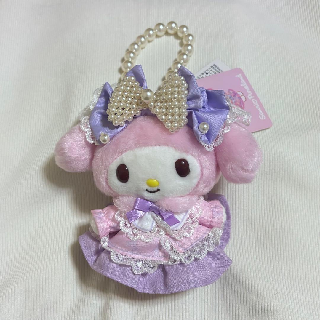 マイメロディ 45周年 ピューロランド限定 ぬいぐるみキーホルダー