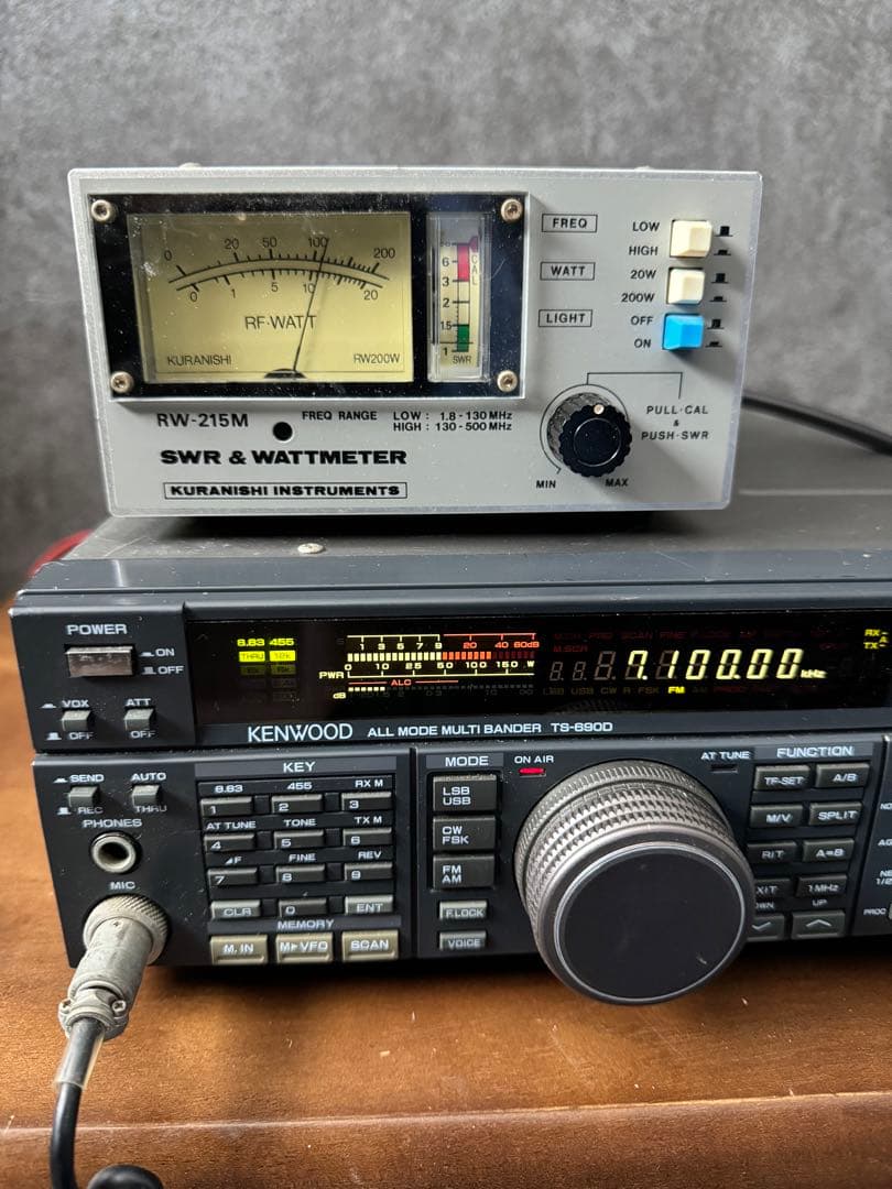 KENWOOD TS-690D 100Wトランシーバー