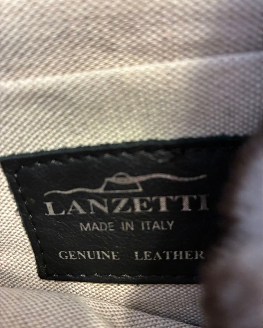 LANZETTI 軽くて肩掛けできるファーバッグ　★手触りの良いファーです